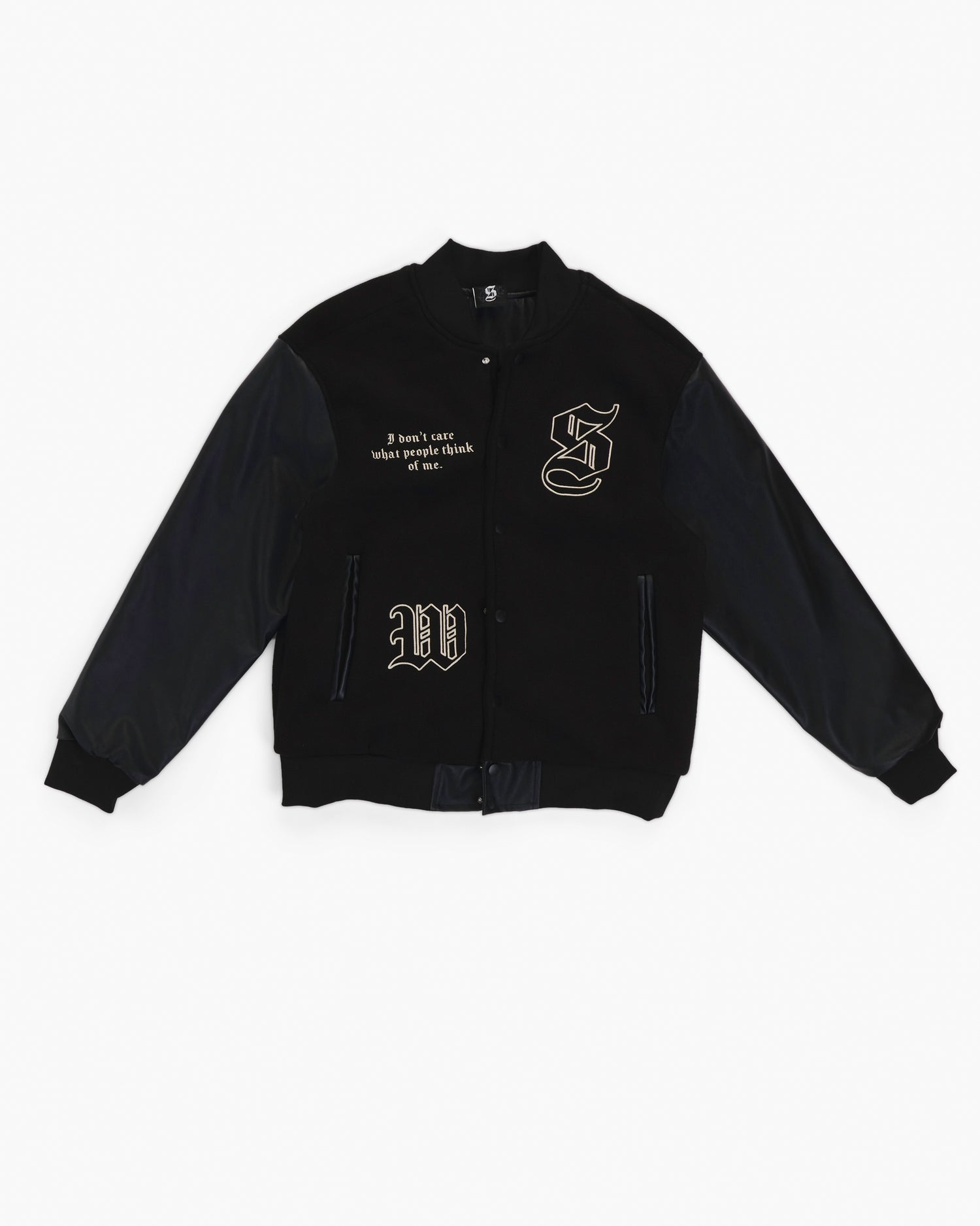 I Don’t Care Bomber Jacket