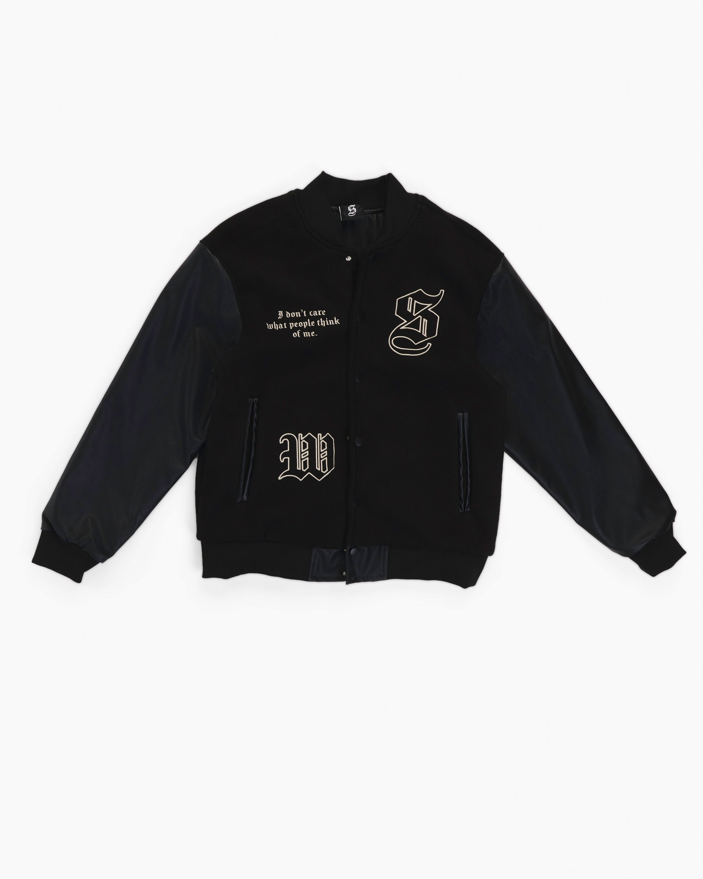 I Don’t Care Bomber Jacket