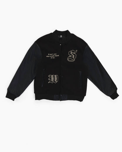 I Don’t Care Bomber Jacket