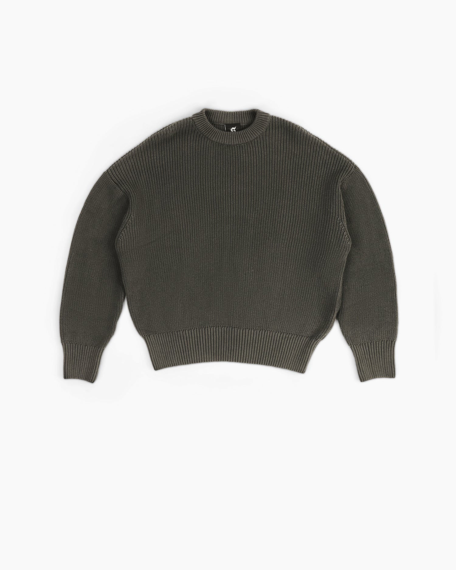 Streetwear Essential Boxy Knit Sweater