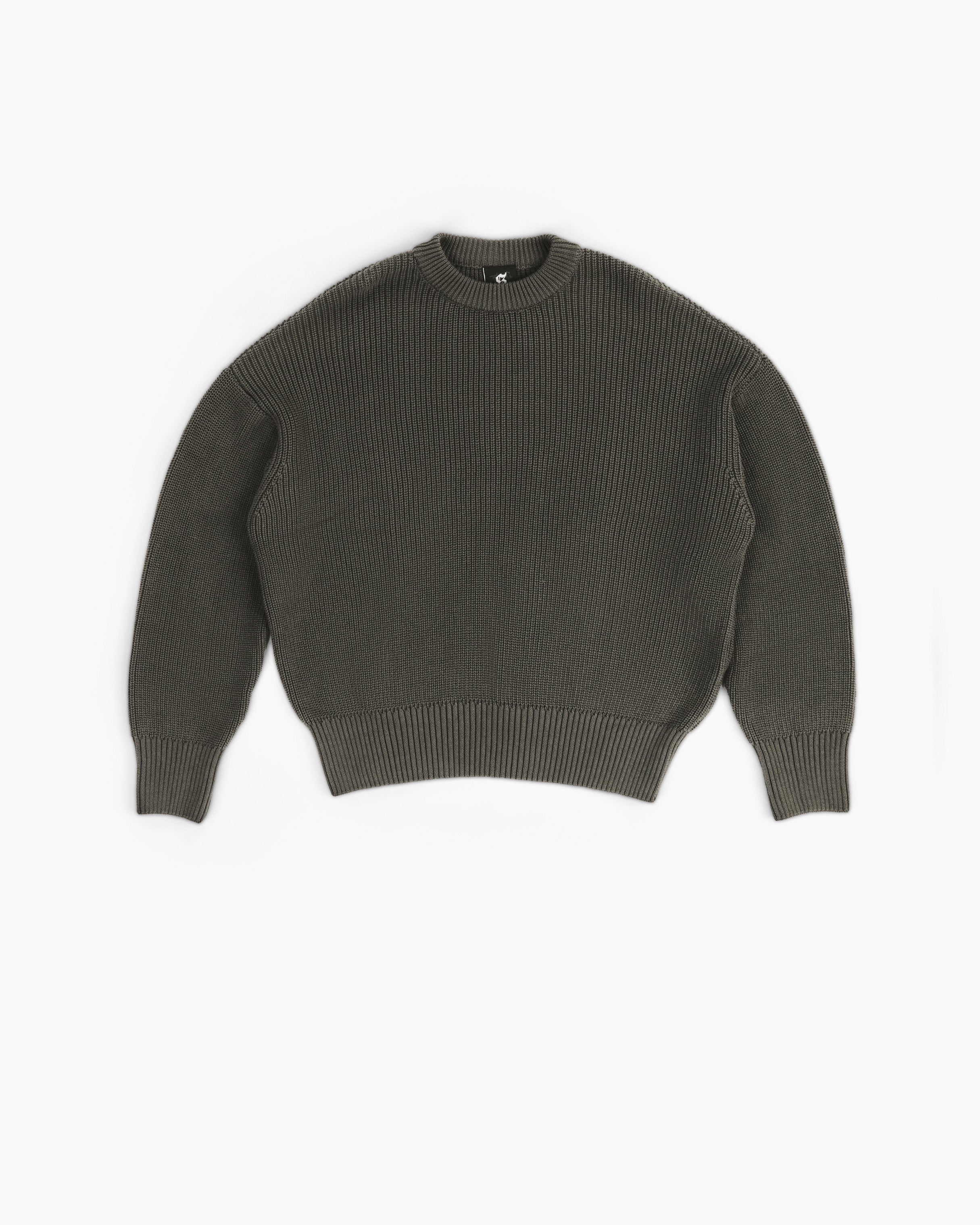 Streetwear Essential Boxy Knit Sweater