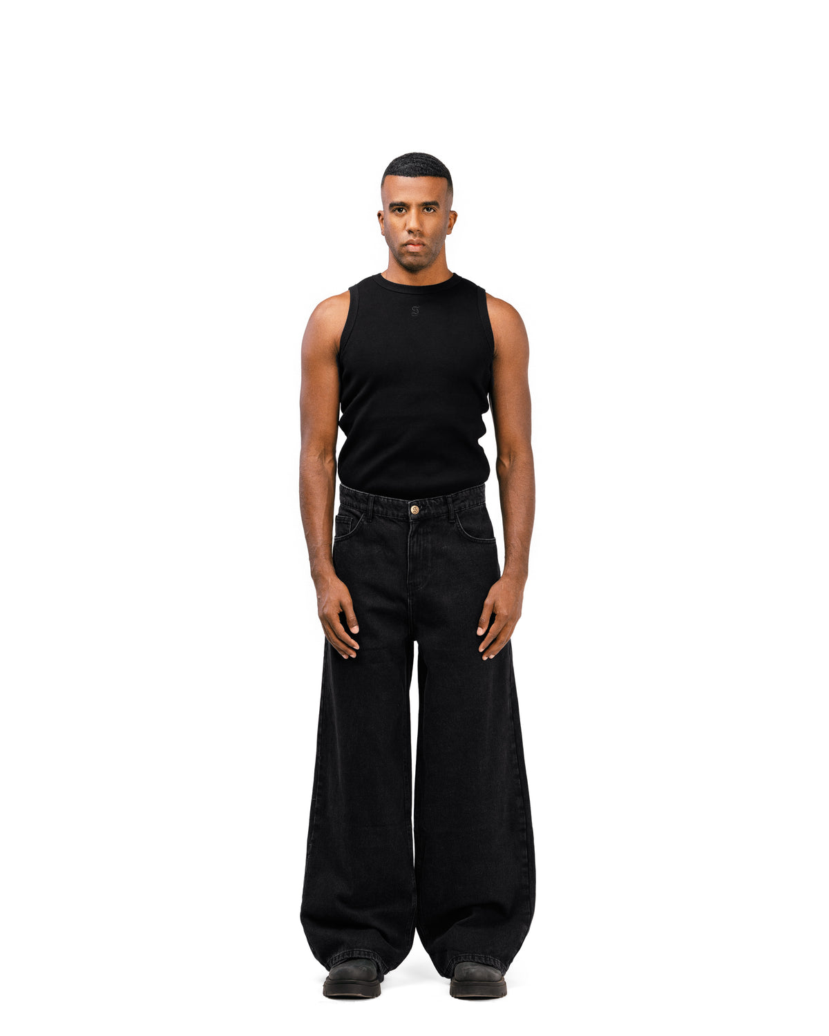 SWTS Black Extreme Baggy Jeans