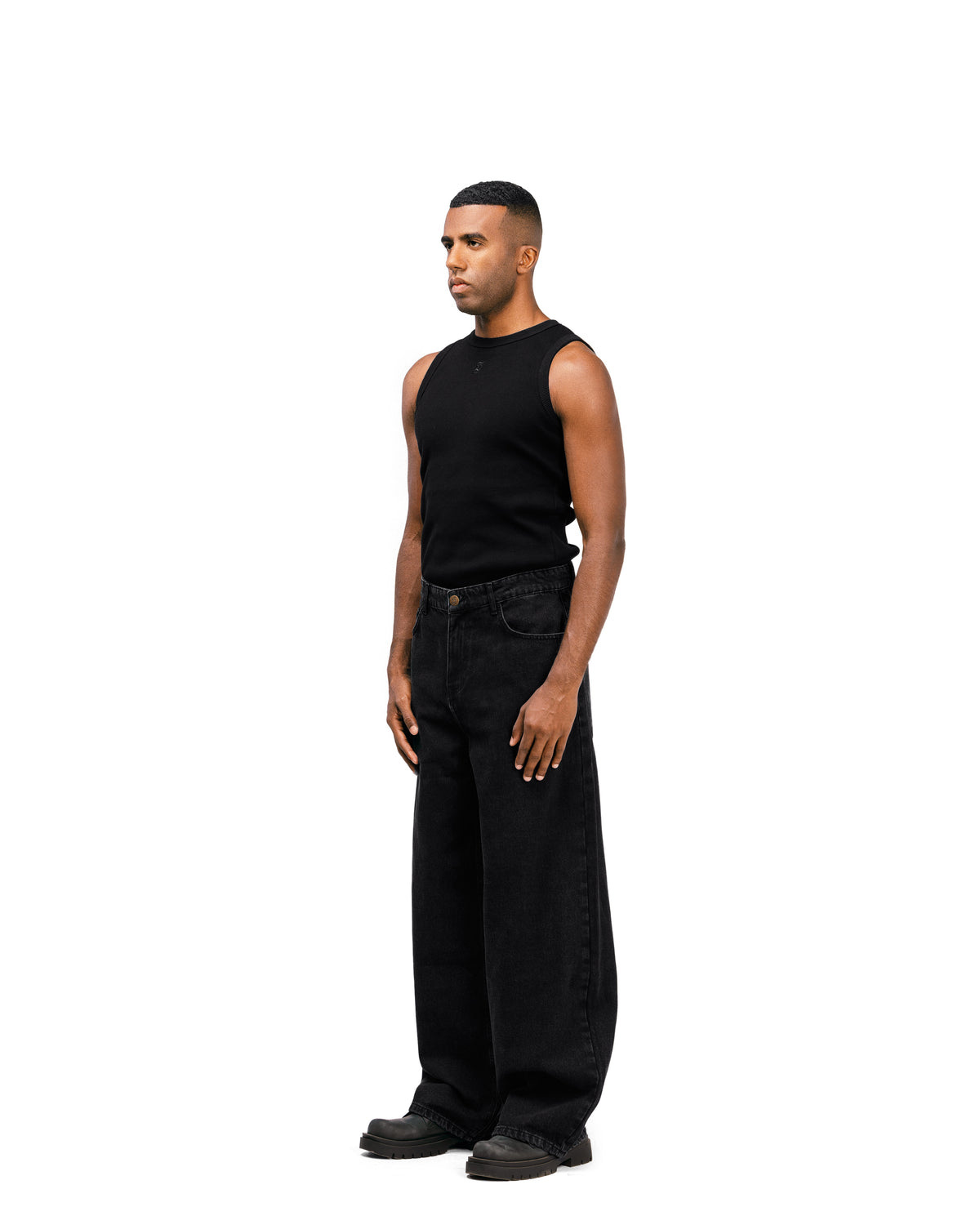 SWTS Black Extreme Baggy Jeans