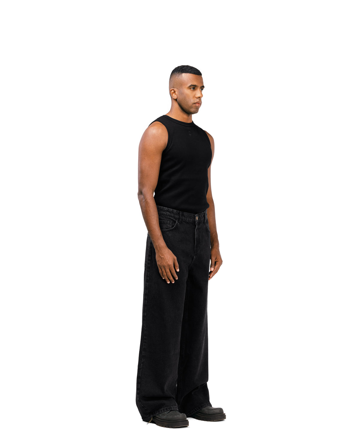 SWTS Black Extreme Baggy Jeans