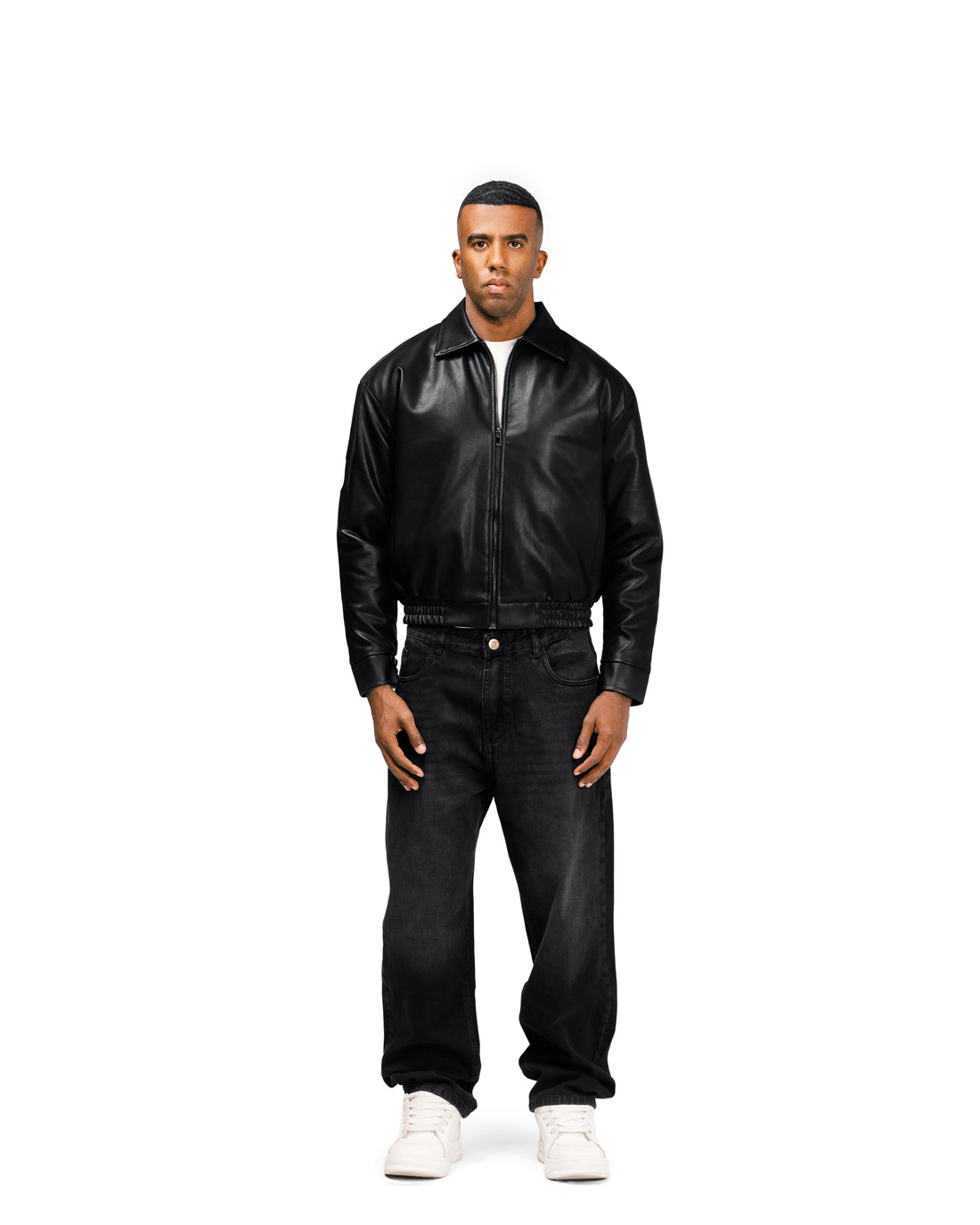 Essential Streetwear Leather Jacket