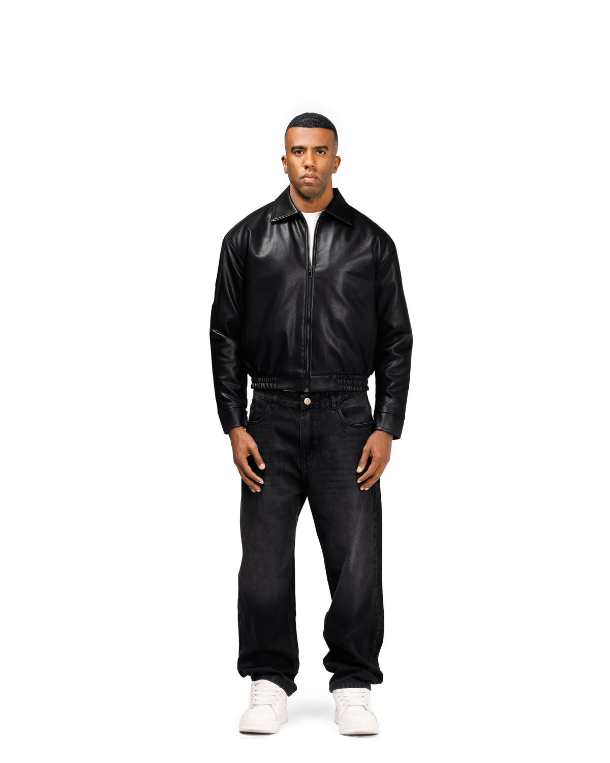 Essential Streetwear Leather Jacket
