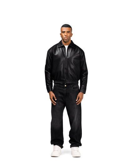Essential Streetwear Leather Jacket