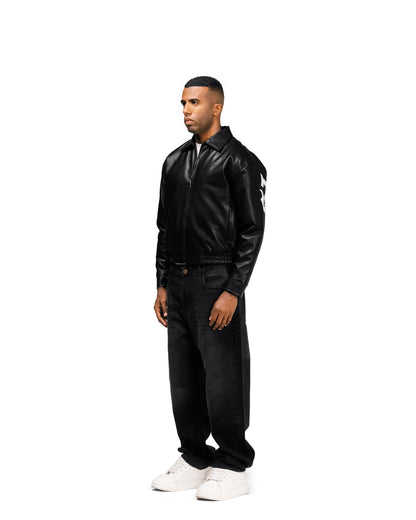 Essential Streetwear Leather Jacket