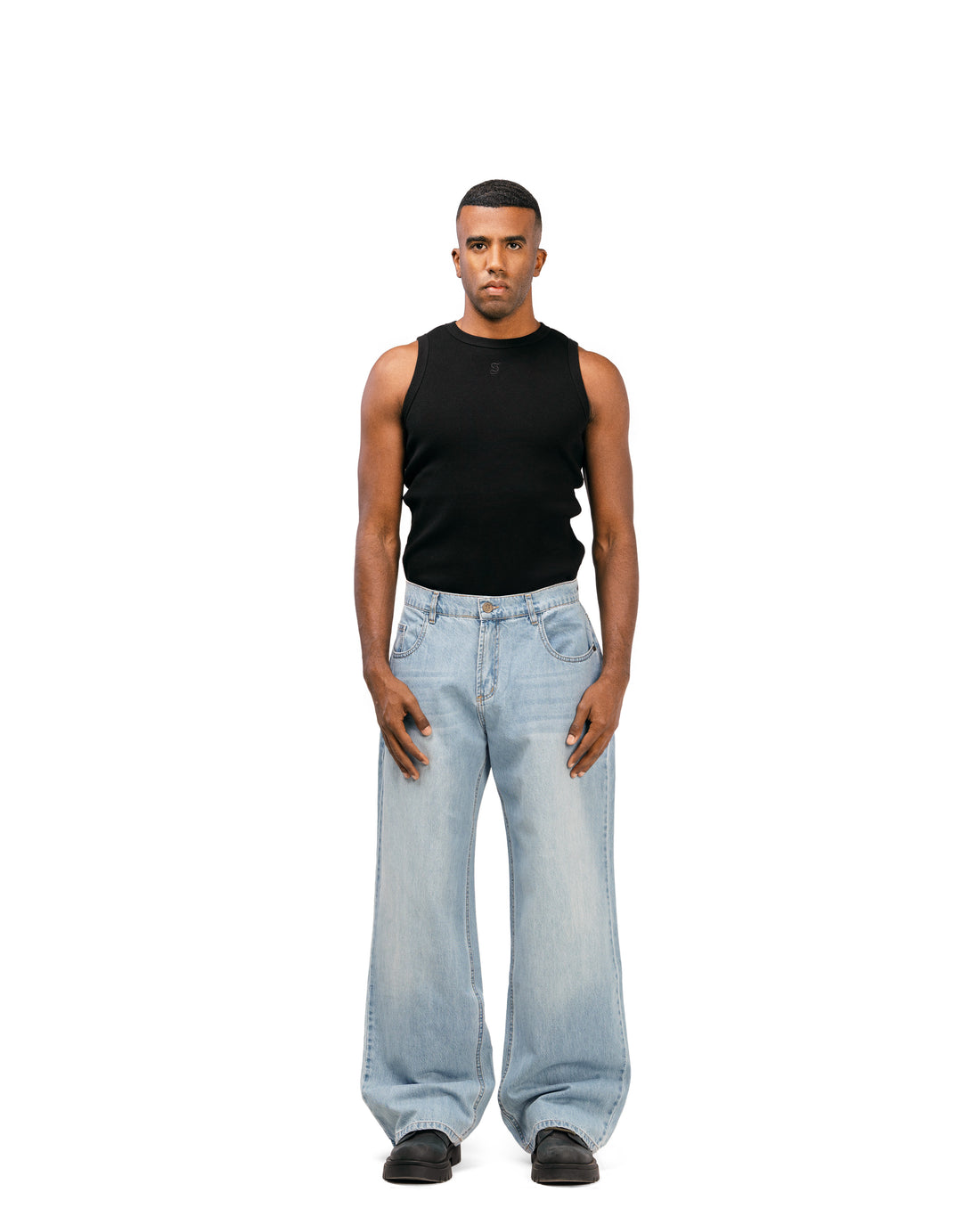 Essential Bleached Super Baggy Jeans