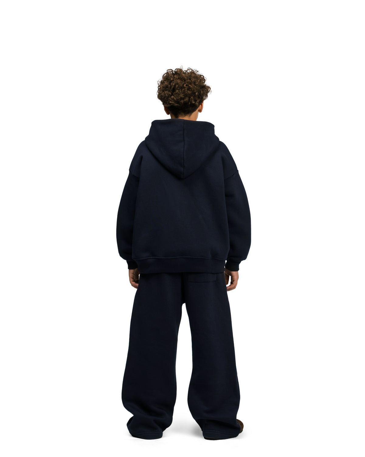 Kids Streetwear Essential V2 Boxy Zip Hoodie