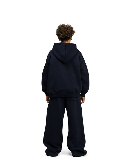 Kids Streetwear Essential V2 Boxy Zip Hoodie