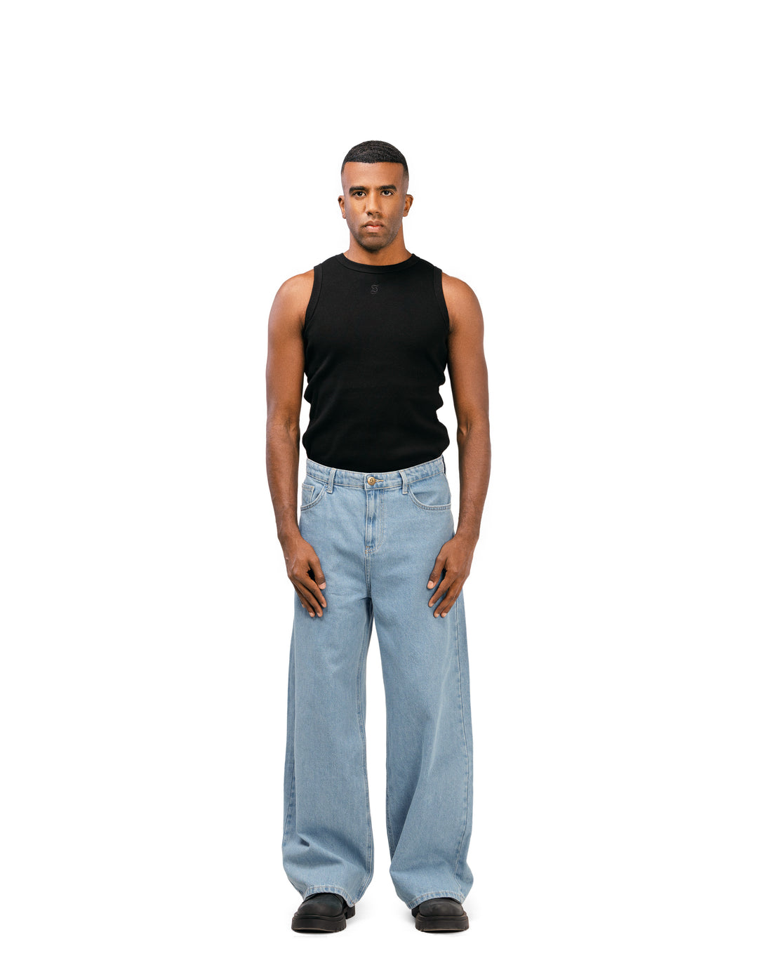SWTS Light Blue Extreme Baggy Jeans