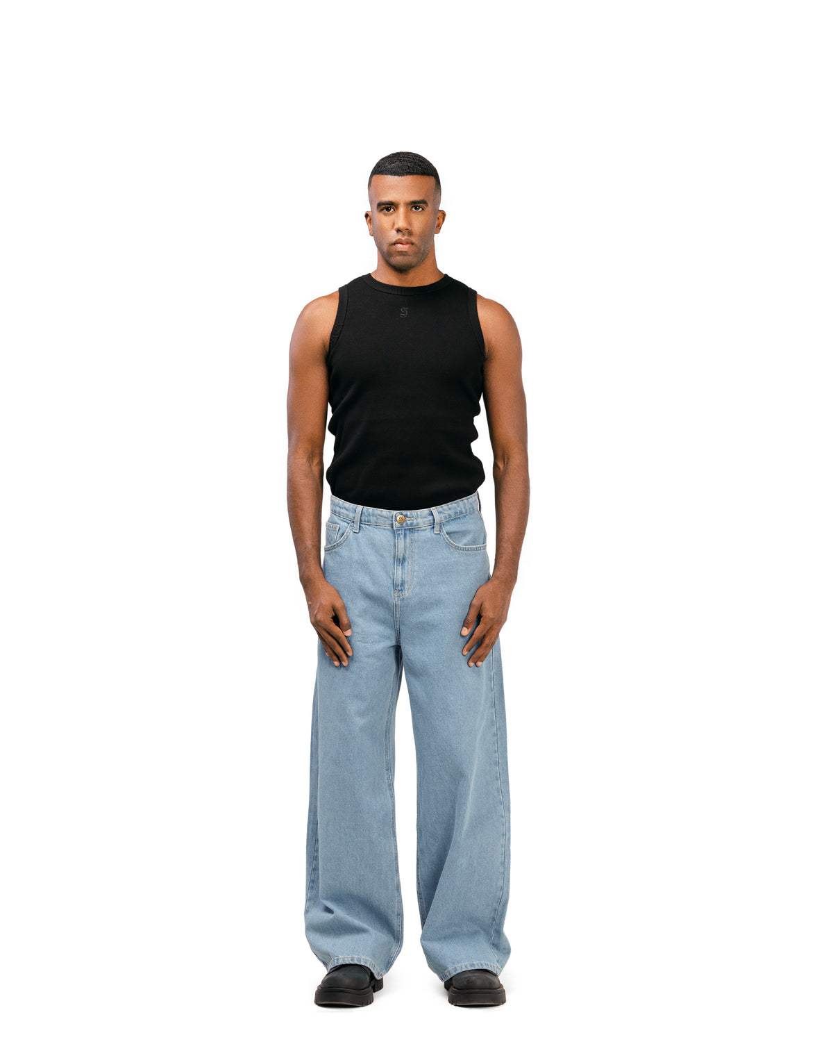 SWTS Light Blue Extreme Baggy Jeans