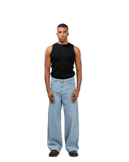 SWTS Light Blue Extreme Baggy Jeans