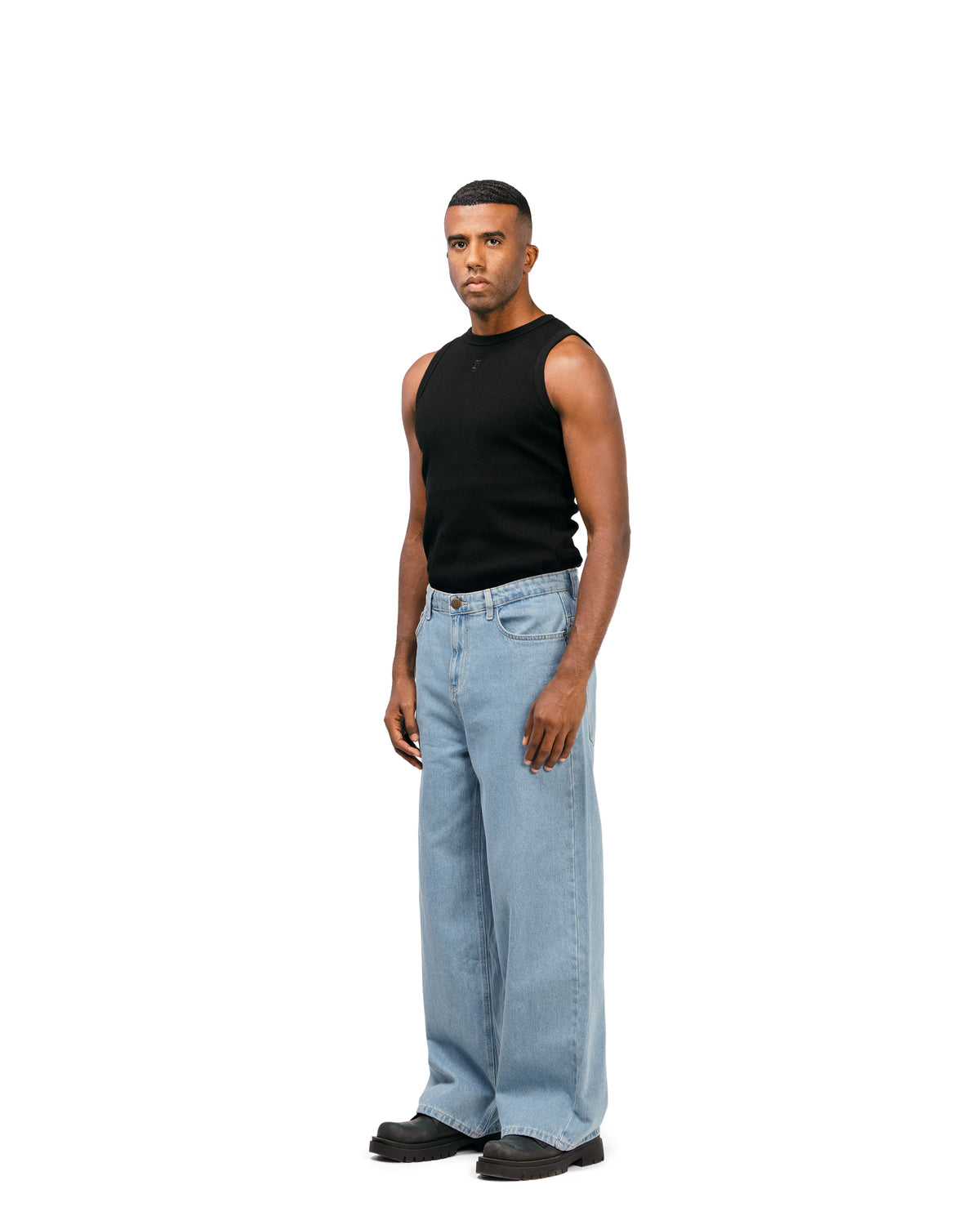 SWTS Light Blue Extreme Baggy Jeans