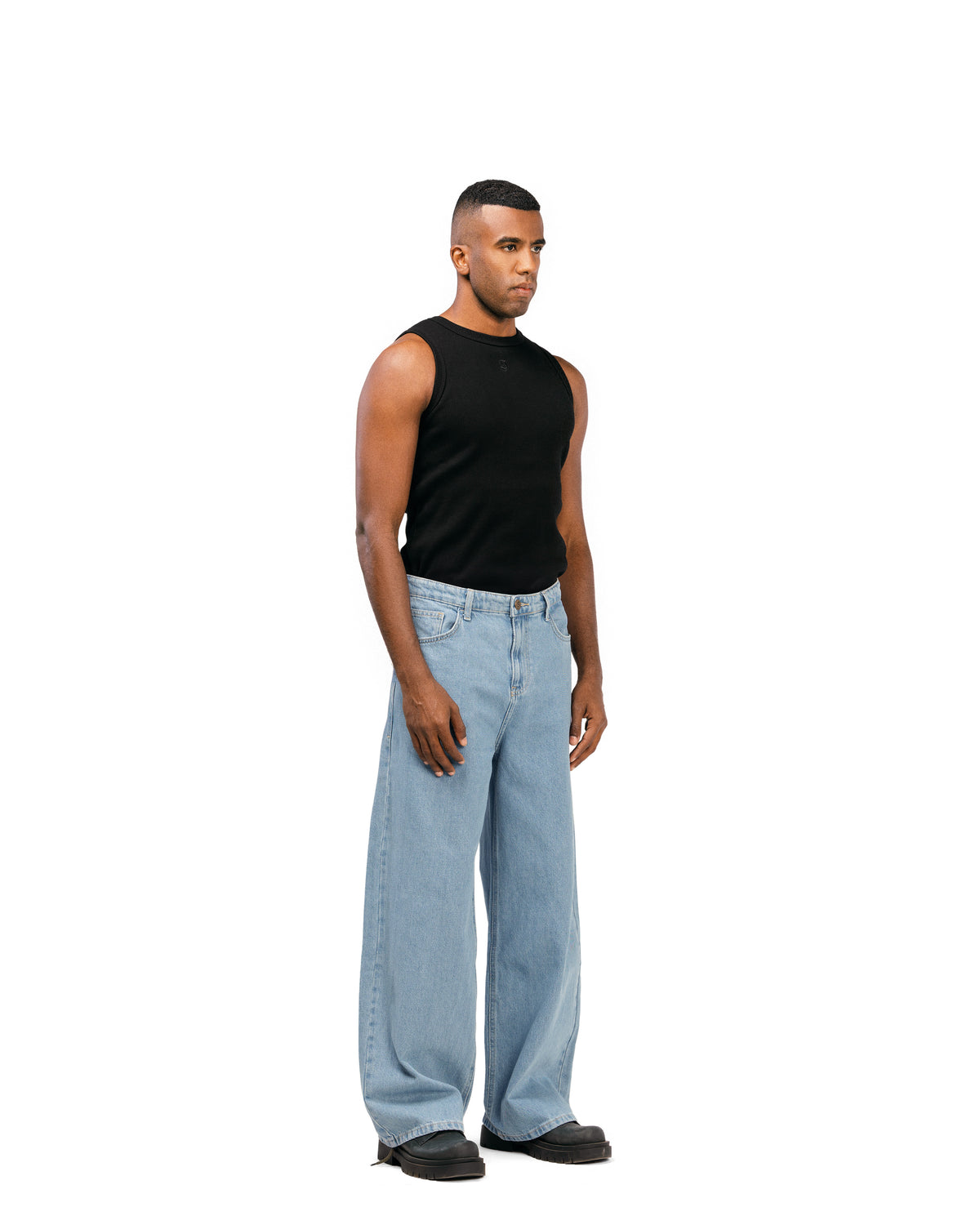 SWTS Light Blue Extreme Baggy Jeans