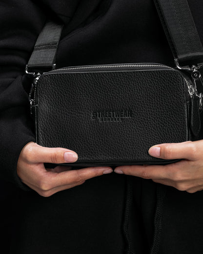 No Rules Leather Pull-Up Bag