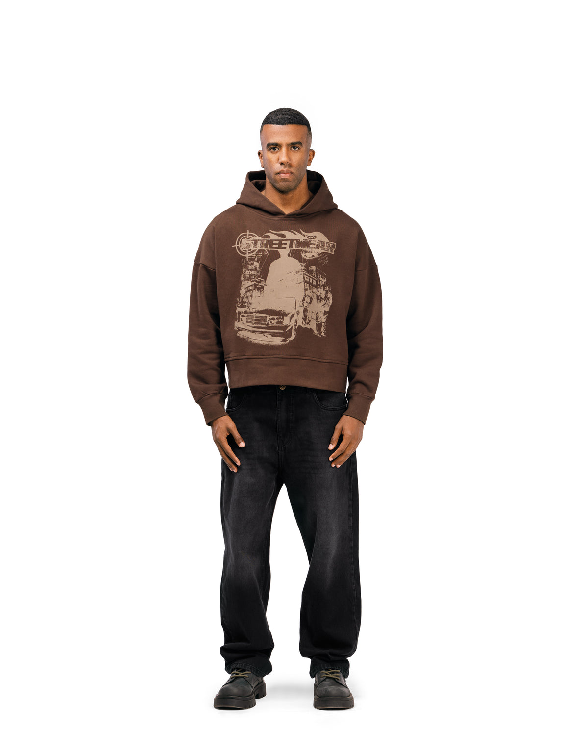 SWTS Street Chaos Boxy Hoodie