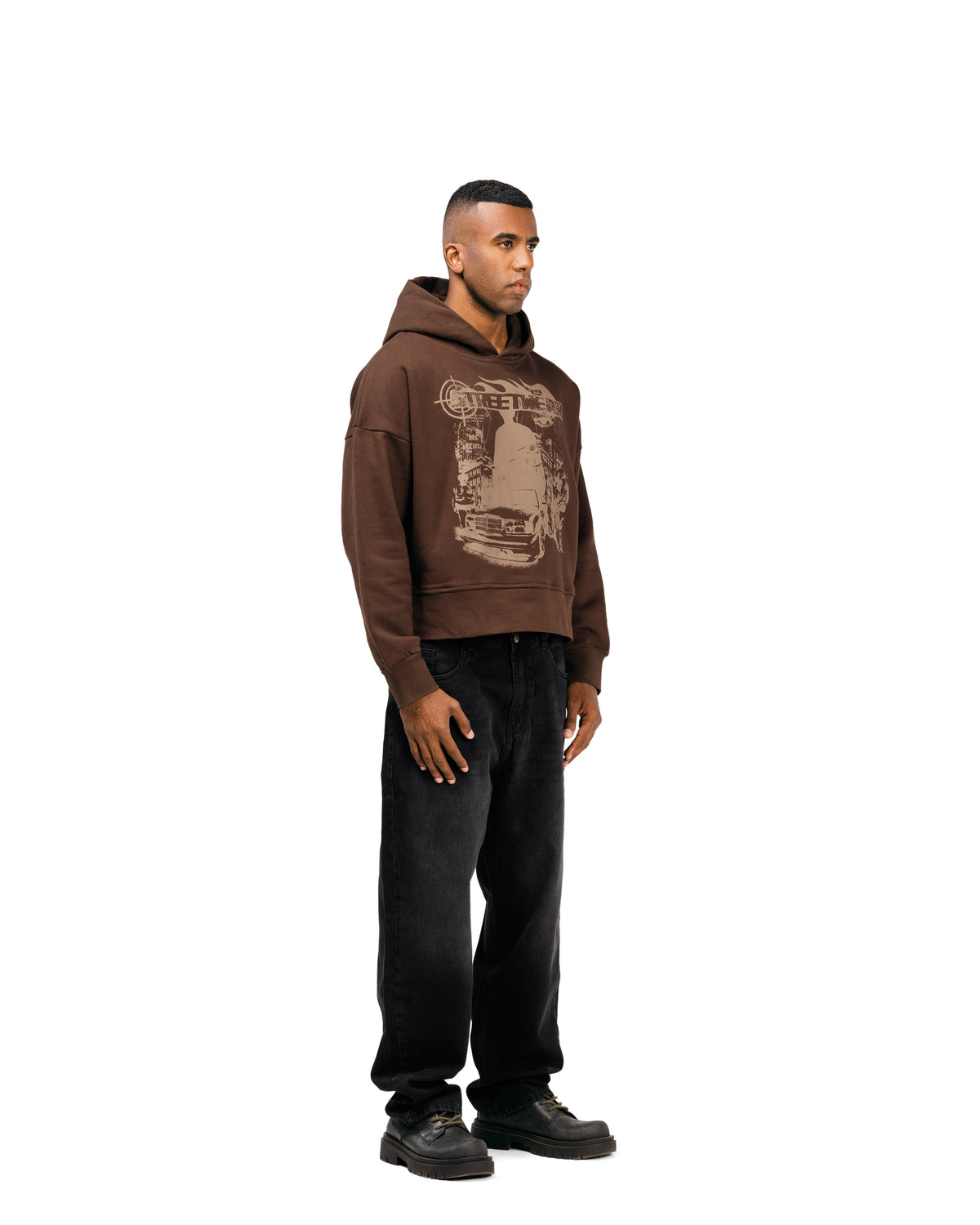 SWTS Street Chaos Boxy Hoodie