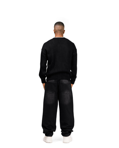 Streetwear Essential Knit Cardigan