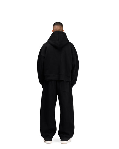 Streetwear Essential V2 Boxy Zip Hoodie