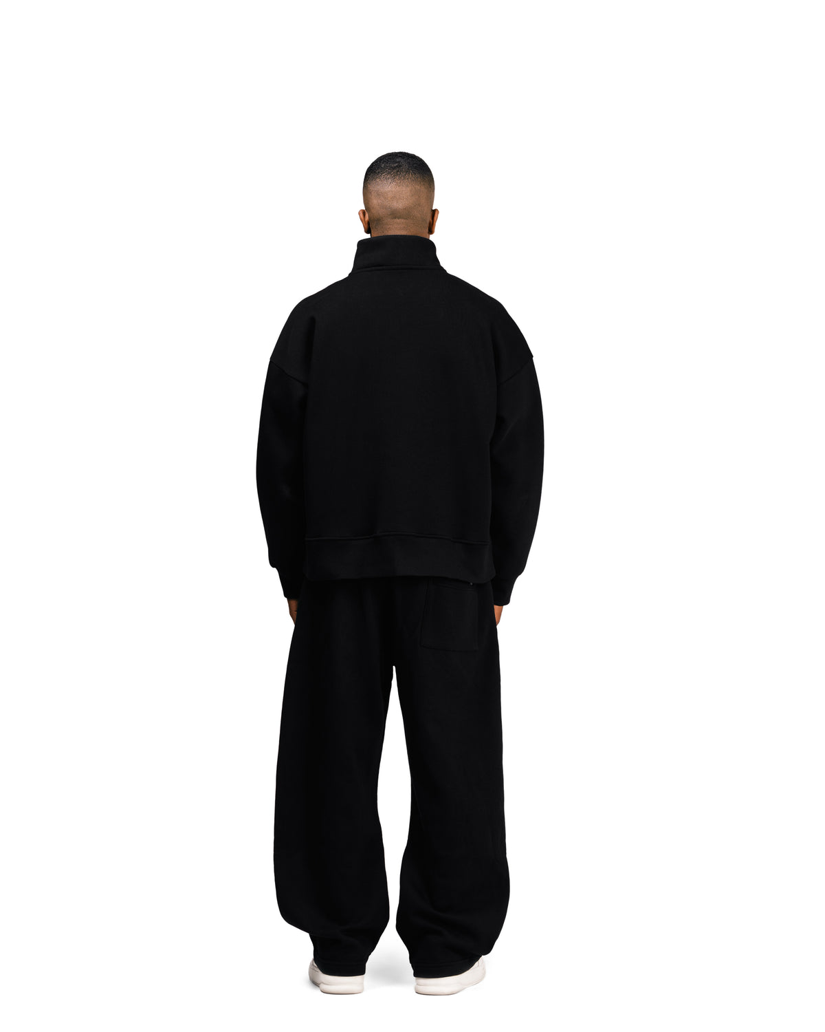 Streetwear Essential V2 Oversized Quarter-Zip Sweatshirt