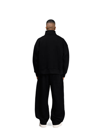 Streetwear Essential V2 Oversized Quarter-Zip Sweatshirt