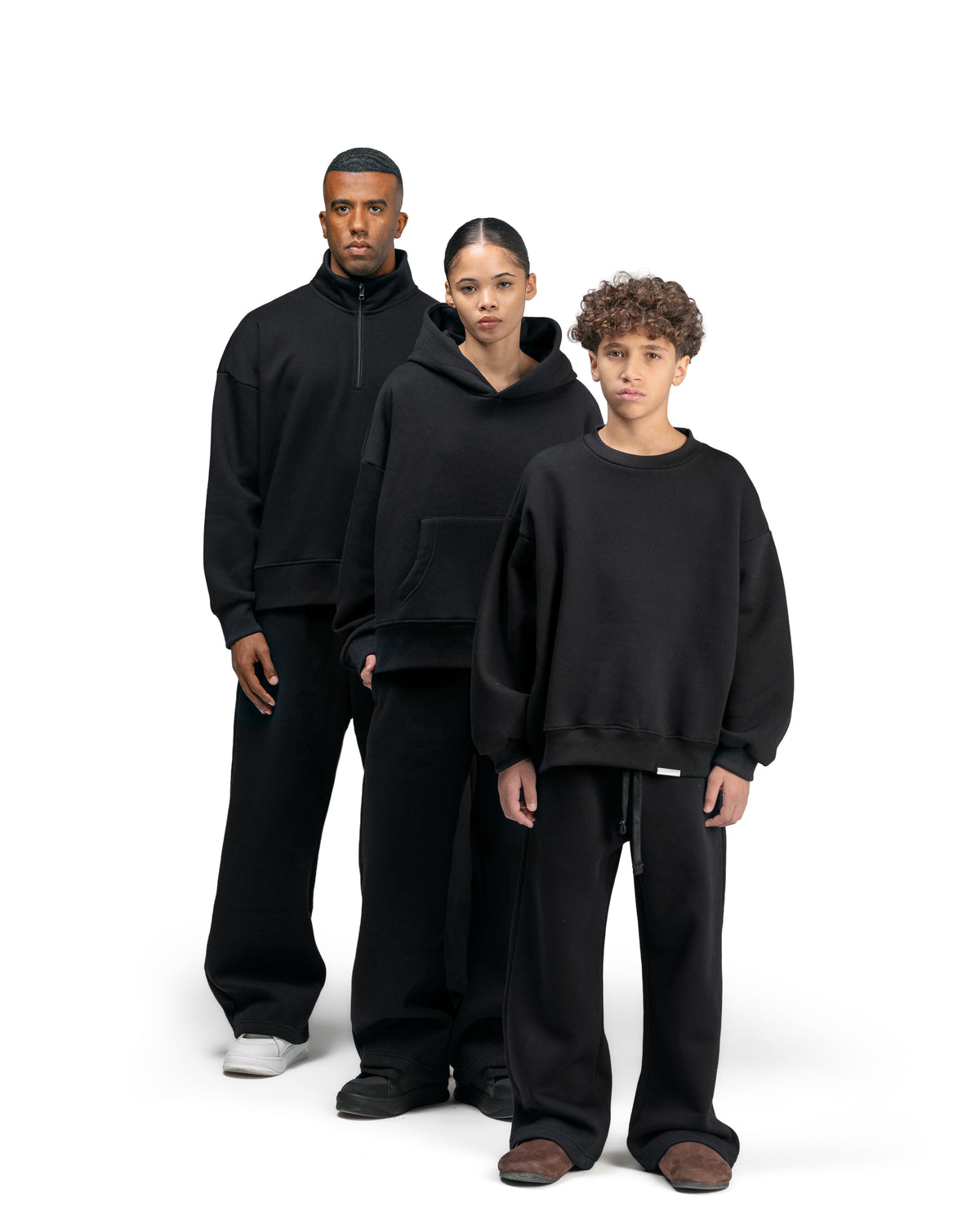 Streetwear Essential V2 Oversized Quarter-Zip Sweatshirt