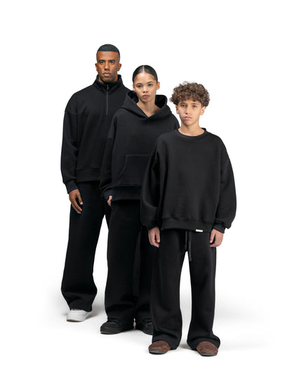 Streetwear Essential V2 Oversized Quarter-Zip Sweatshirt