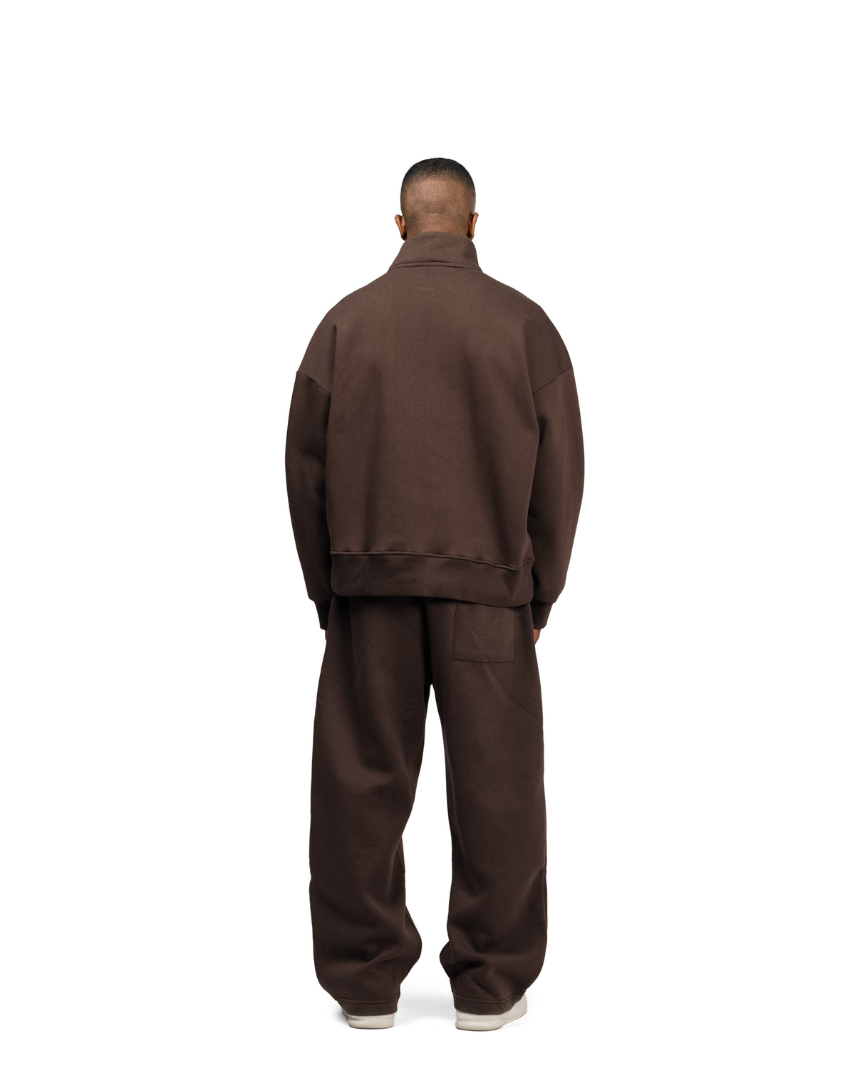 Streetwear Essential V2 Oversized Quarter-Zip Sweatshirt