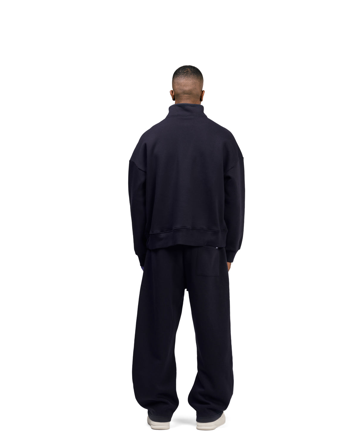 Streetwear Essential V2 Oversized Quarter-Zip Sweatshirt