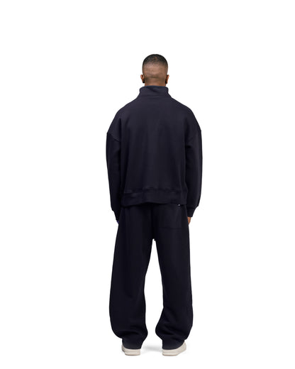 Streetwear Essential V2 Oversized Quarter-Zip Sweatshirt
